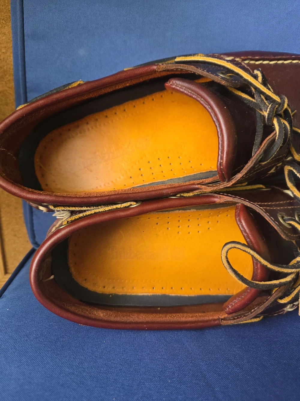 Timberland Men’s Y2K Classic Leather Boat Shoes Brown 8.5M